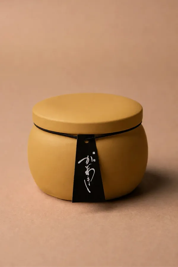 トリュフ土鍋仕立てクッキー缶（黄土）
